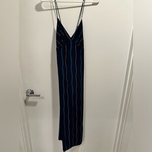 Madewell maxi spaghetti strap dress